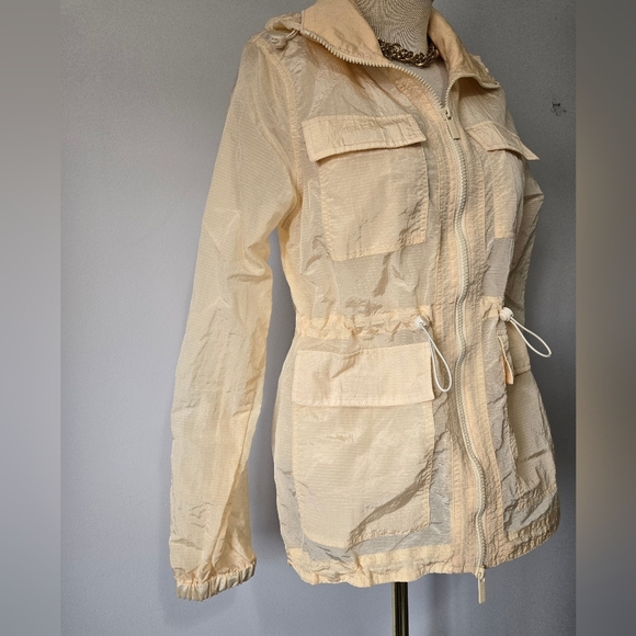 Savvi Butter Yellow Lightweight Anorak Jacket. Size Small - Picture 3 of 14